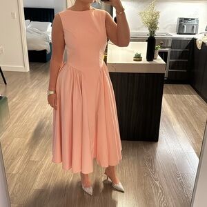 House of CB Elegant Pink Sleeveless Dress